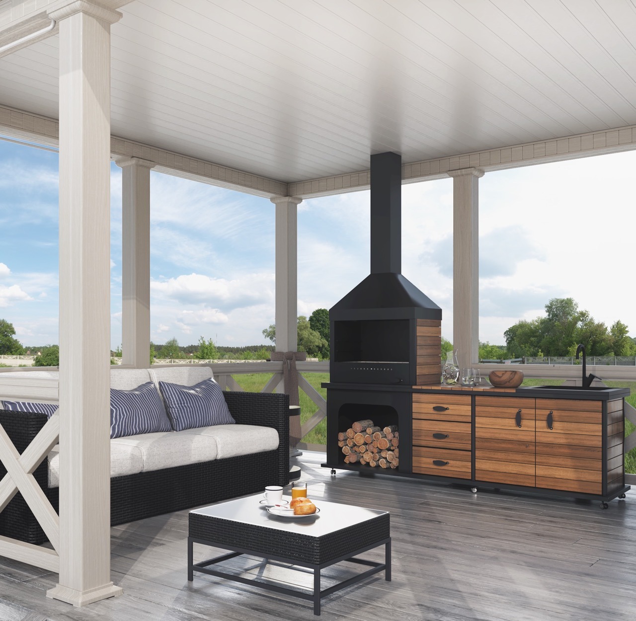 Fırınsız Tezgahlı Barbekü