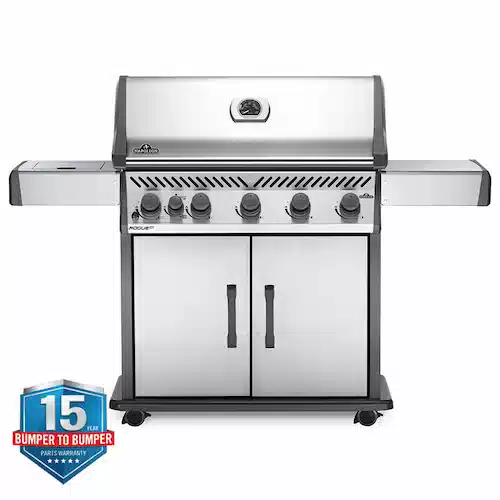 Napoleon Rogue Xt 625 SIB Gazlı Barbekü Mangal: 5 Brülör ve 800°C Sizzle Zone Gücü