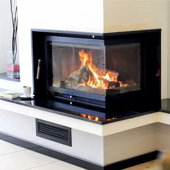 TD- Double-Sided Wood-Burning Fireplace 5