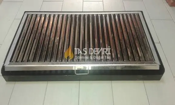 Çekmeceli Çelik Şömine Izgarası