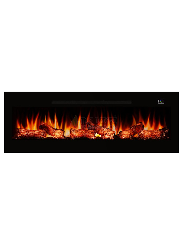 TD - with Heater Electric Fireplace 160 cm