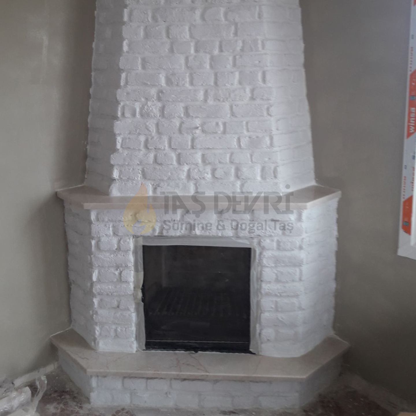 Köşe Odunlu Şömine 22