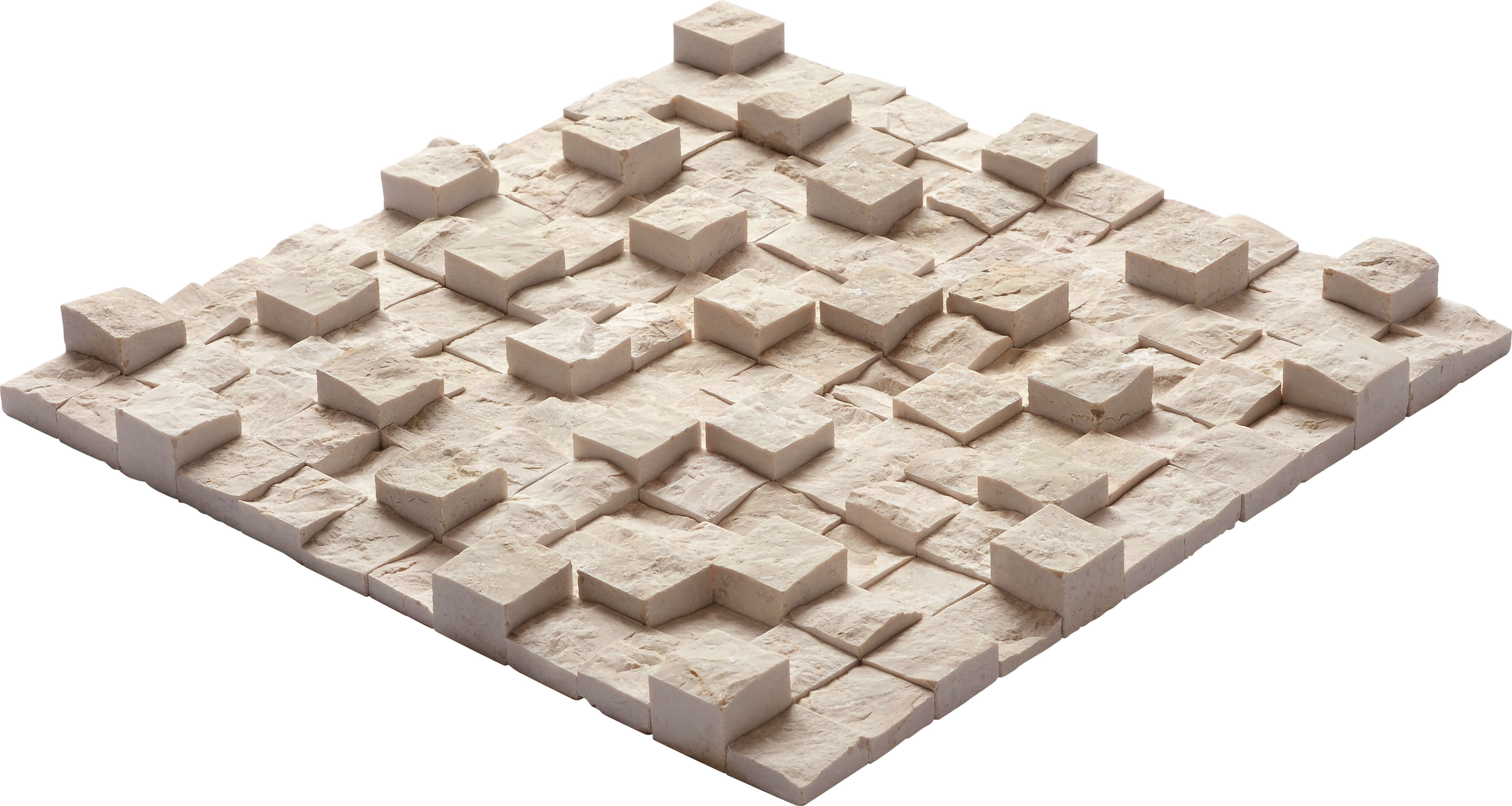 23x23 Boticino 3D Split-Face (Natural Split-Face Stone)