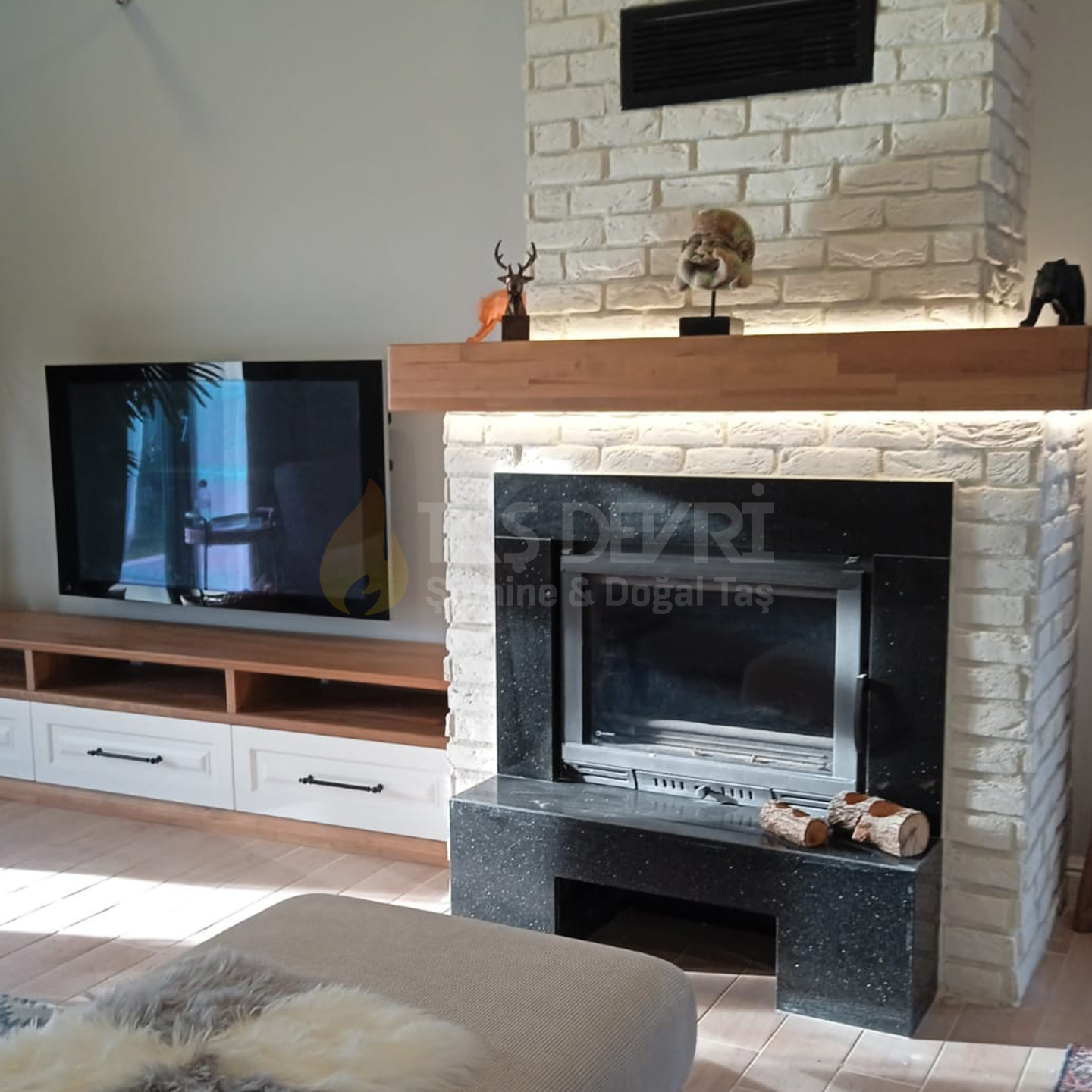 TD-Düz Odunlu Şömine 25