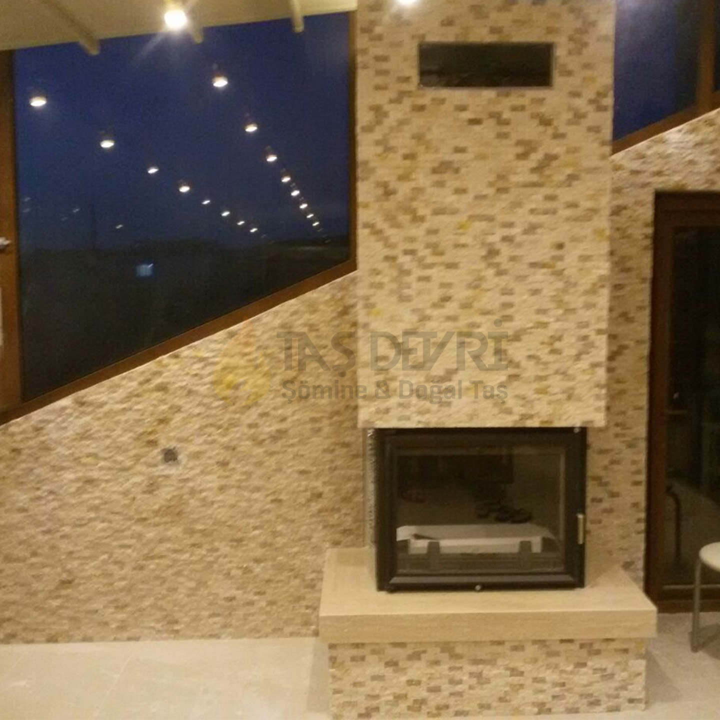 Üç Açık Odunlu Şömine 28