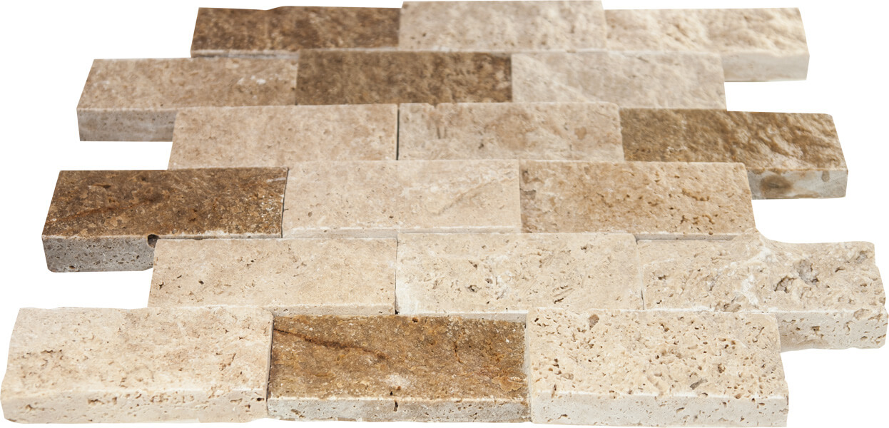 48x10 Noce Chiaro Split Face(Wall Cladding Stone)