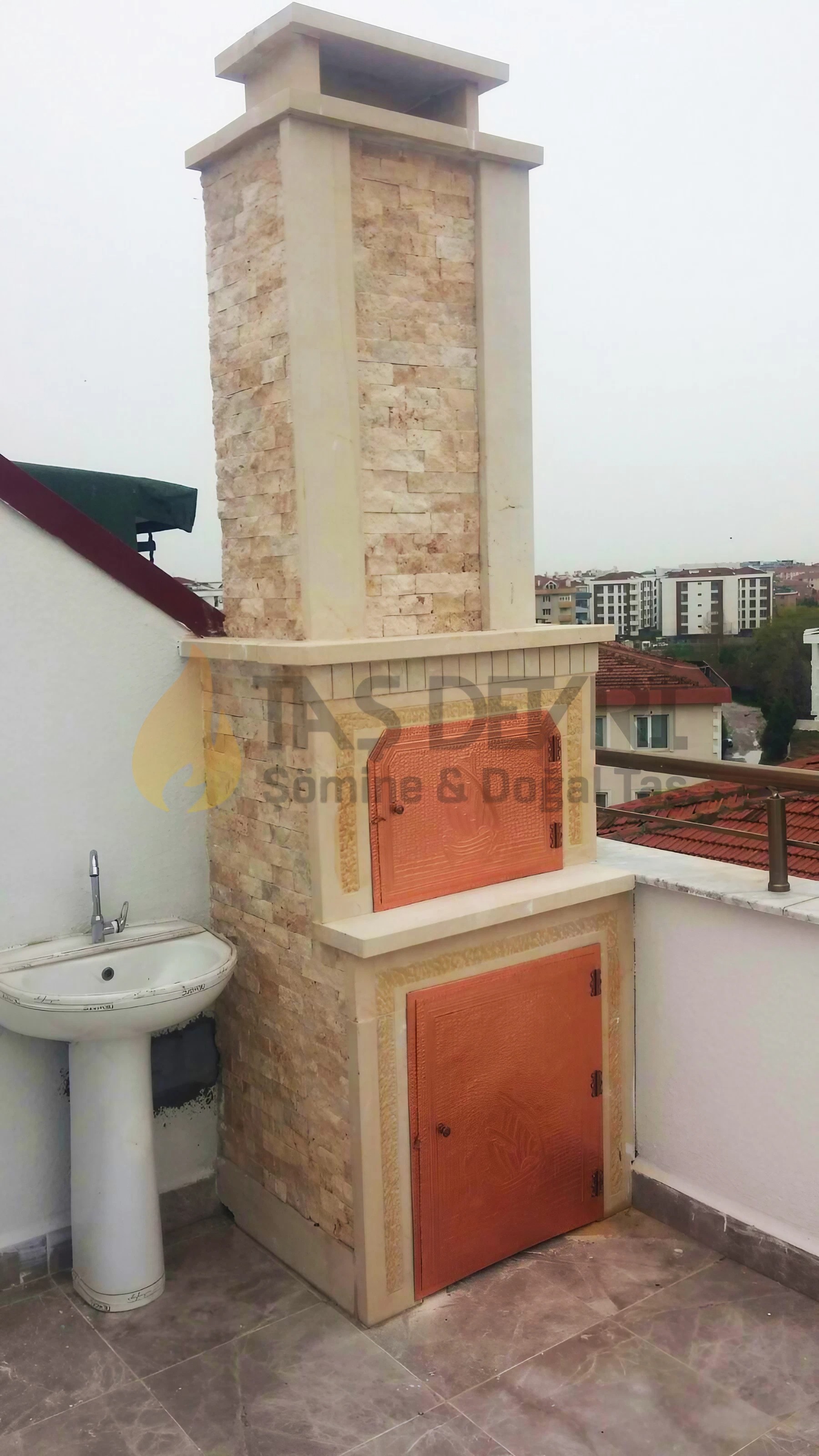 Patlatma Taşlı Barbekü