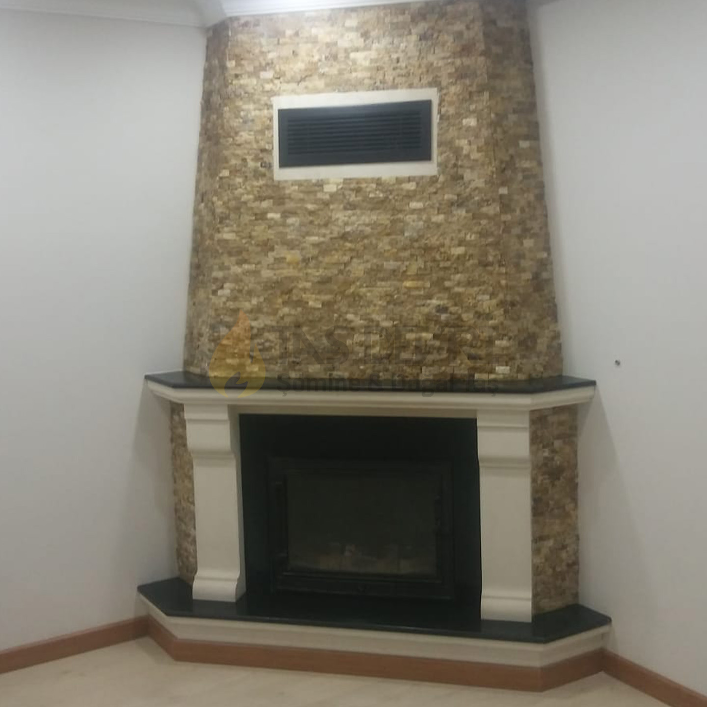 Köşe Odunlu Şömine 53