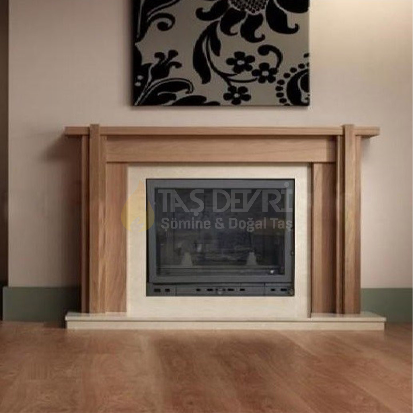 TD-Düz Odunlu Şömine 55